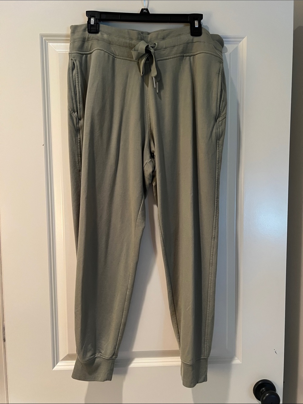 Athleta Olive Green Drawstring Jogger Pants